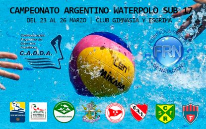 Nacional Sub 17 de waterpolo en Gimnasia