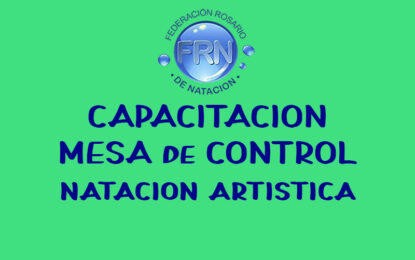 1º CAPACITACION MESA de CONTROL NATACION ARTISTICA 2025